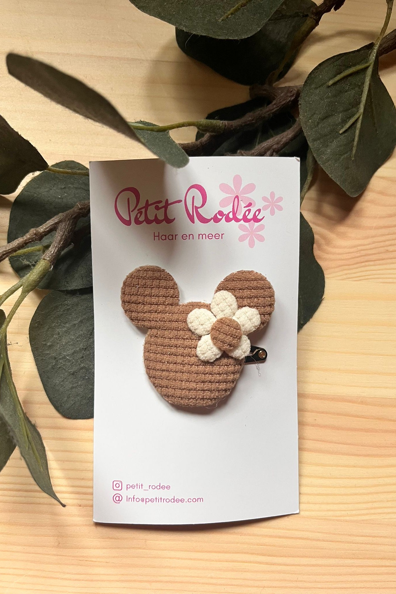 Haarspeldsje - Amber